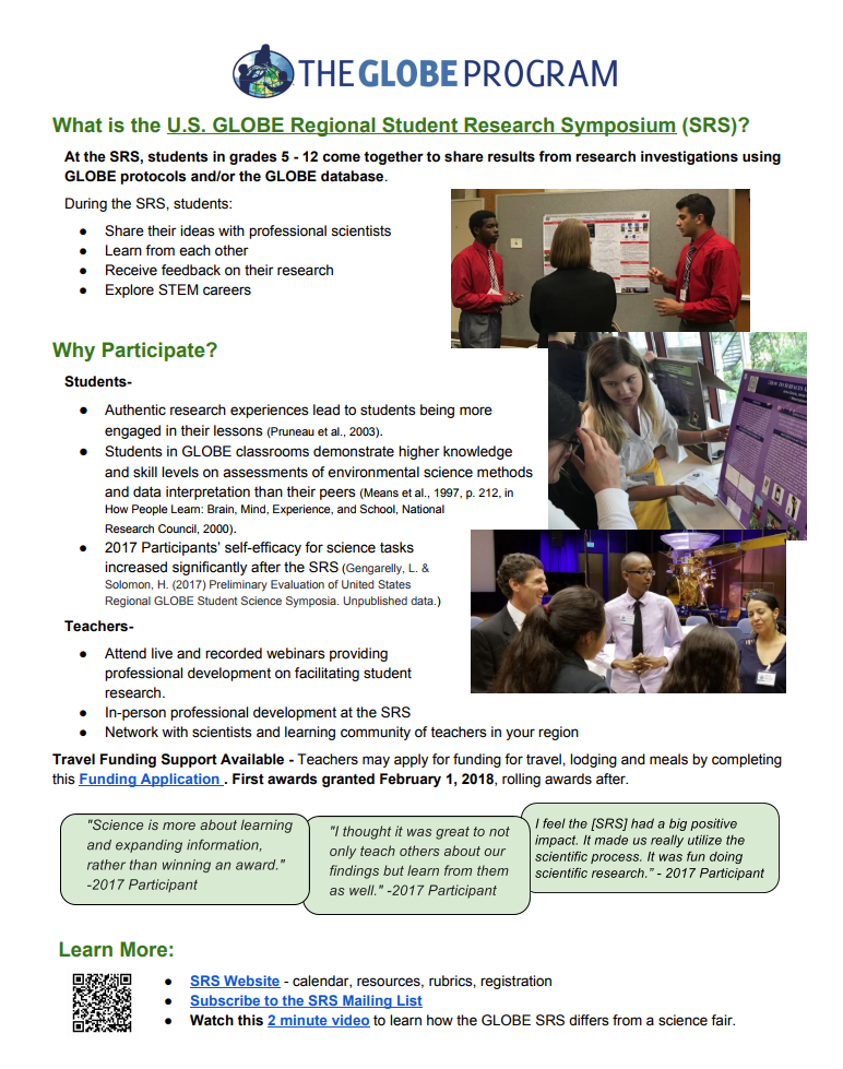 Link to SRS Flyer PDF