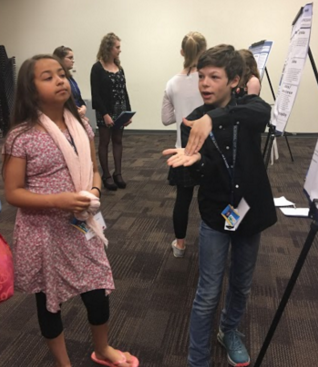 Students present at the Northwest SRS