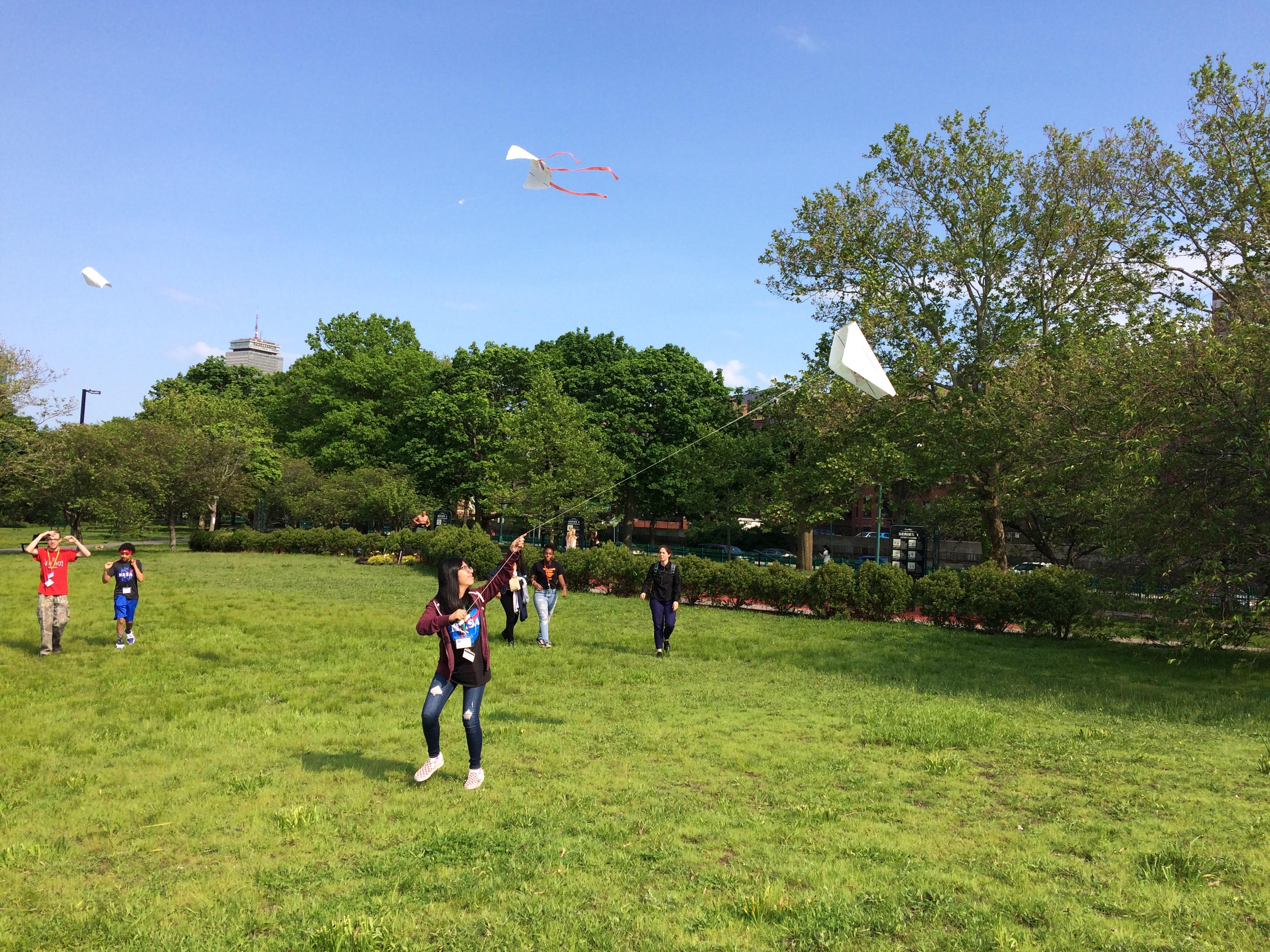 Kite Flying at the Northeast SRS